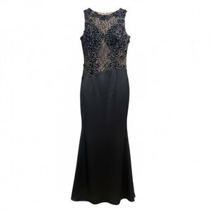 jovani 03023 sheer embellished bodice feather prom dress Jovani prom Gown Lavender 03023 Feather